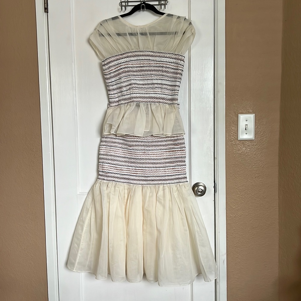 Top and skirt set